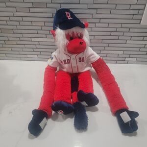 Red Sox Rally Monkey Plush with Cap